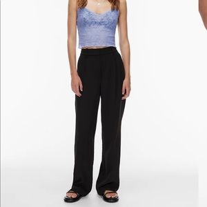 ARITIZIA Brand New Black Wide Leg Pant- High Waisted
